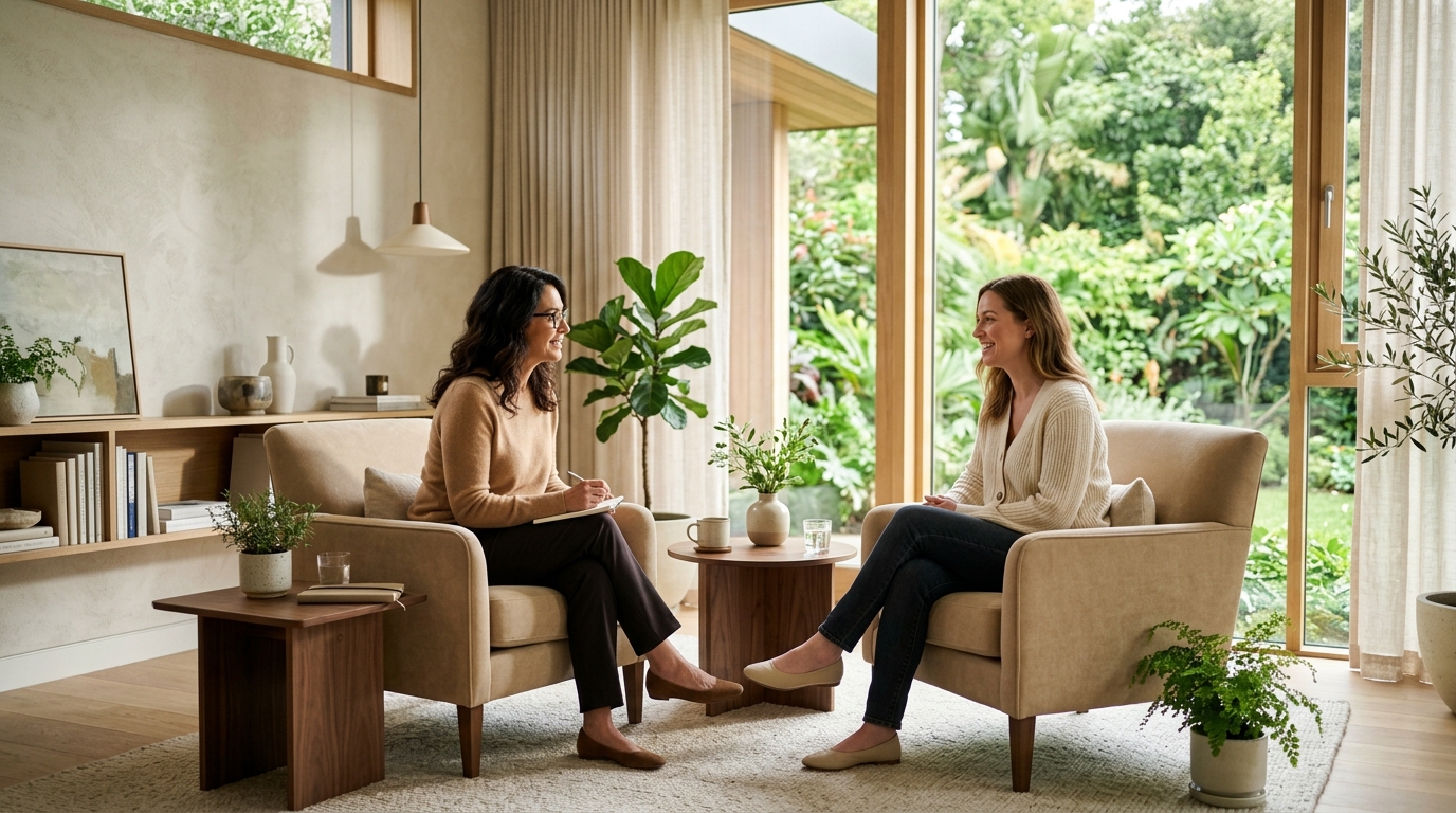 Supportive psychotherapy conversation